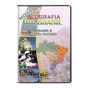 DVD Geografia do Brasil 3 - Regio Nordeste